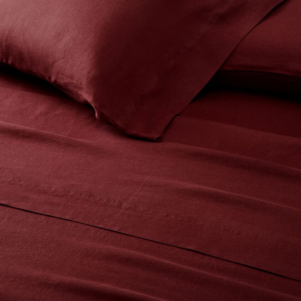 European Flax Linen Sheets & Pillowcases West Elm United Kingdom